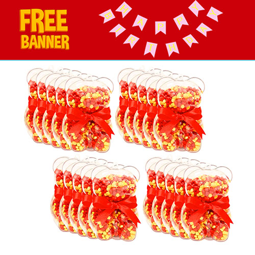 Get free HAPPY BIRTHDAY BANNER for every purchase of party favor items worth Php 3,500