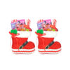 Pixy Stix + Fini Roller 20g + Nerds GrapeStrawberry + Jelly belly Red Apple 10g + Pop Rocks 10.5g + Gourmet lollipop 31g in Red Boots