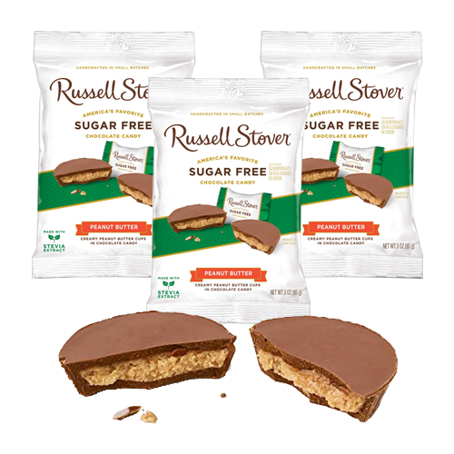 Russell Stover Sugar Free Peanut Butter Cups 85g x 3 pcs