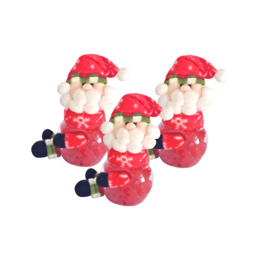 Wild Cherry Bears in Santa Claus Jar with Red&White Hat 120g x 3pcs