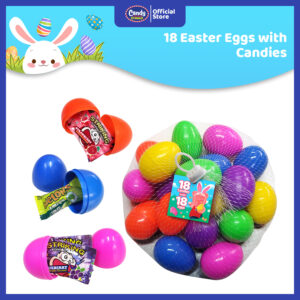 Easter Mini Eggs with Candies 18pcs