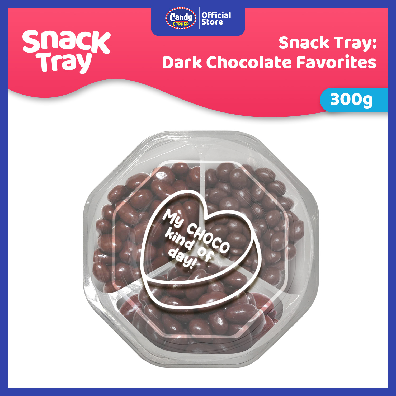 Snack Tray: Dark Chocolate Overload 300g