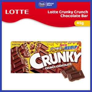 Lotte Crunky Crunch Chocolate Bar 45g