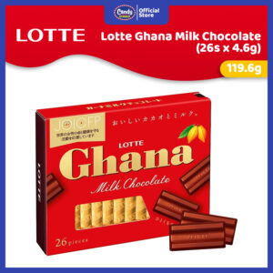 Lotte Ghana Chocolate 119.6g (26pcs)