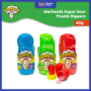 Warheads Super Sour Thumb Dippers Lollipop 40g