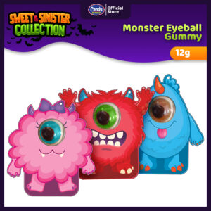 Candy Corner Halloween Gummy 3D Eyeball Monster