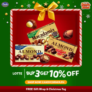Online Exclusive: Buy 3 Lotte Chocolates and Get 10% off